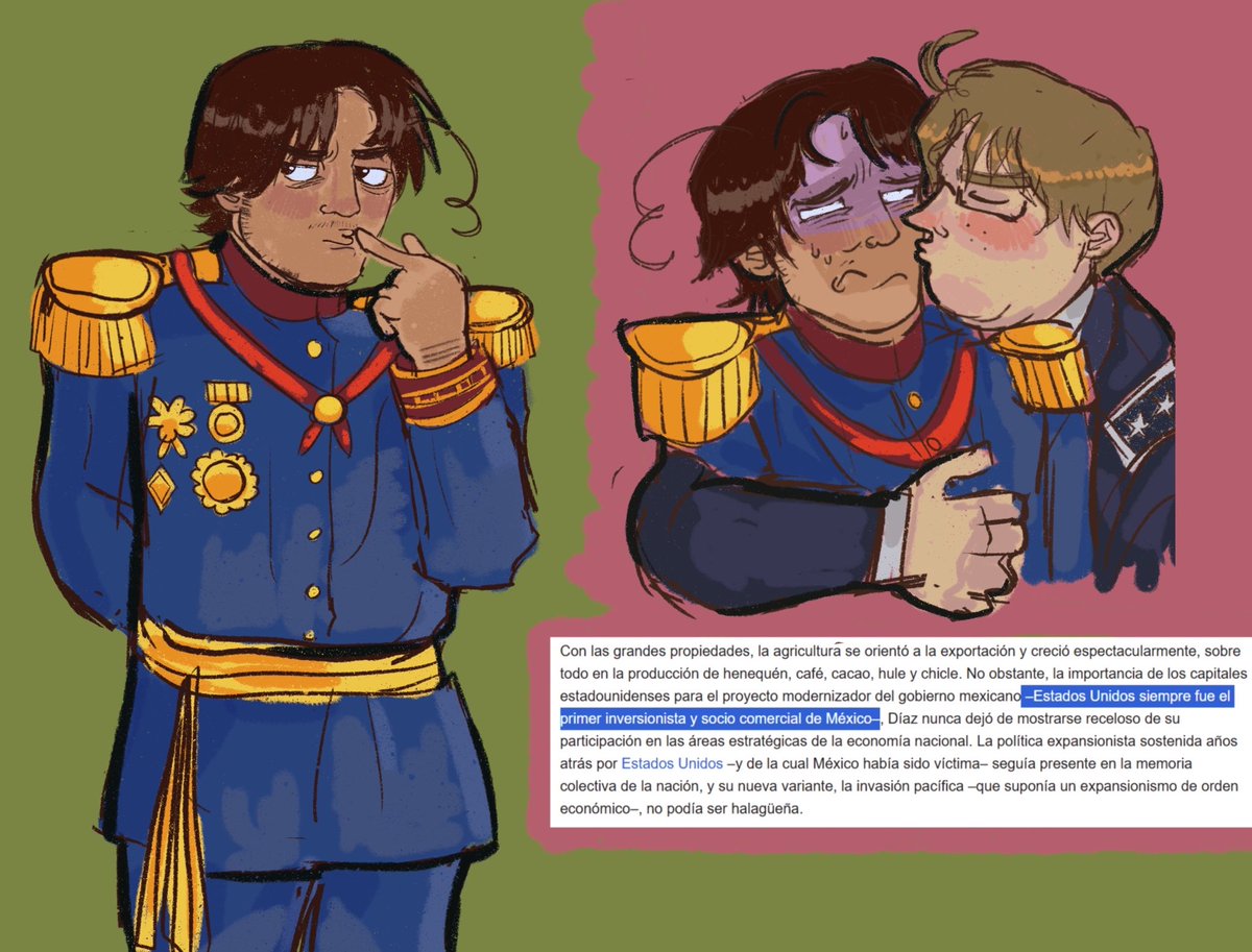 mmm porfiriato in mexico #hetalia #hetaliamexico