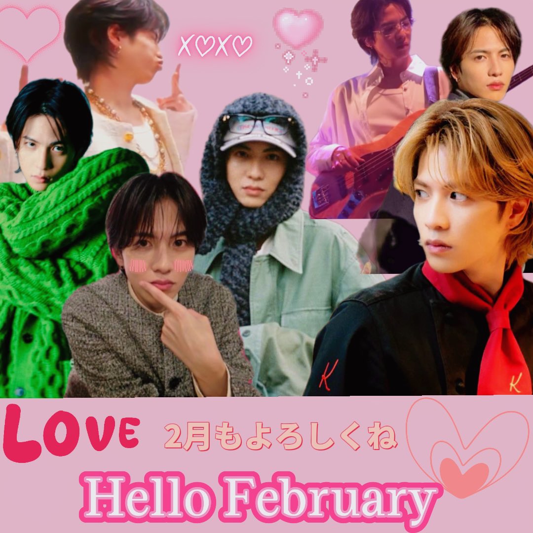 ちょっと遅れたけど2月もよろしくお願いします✨🙇‍♀️ 今月もいい