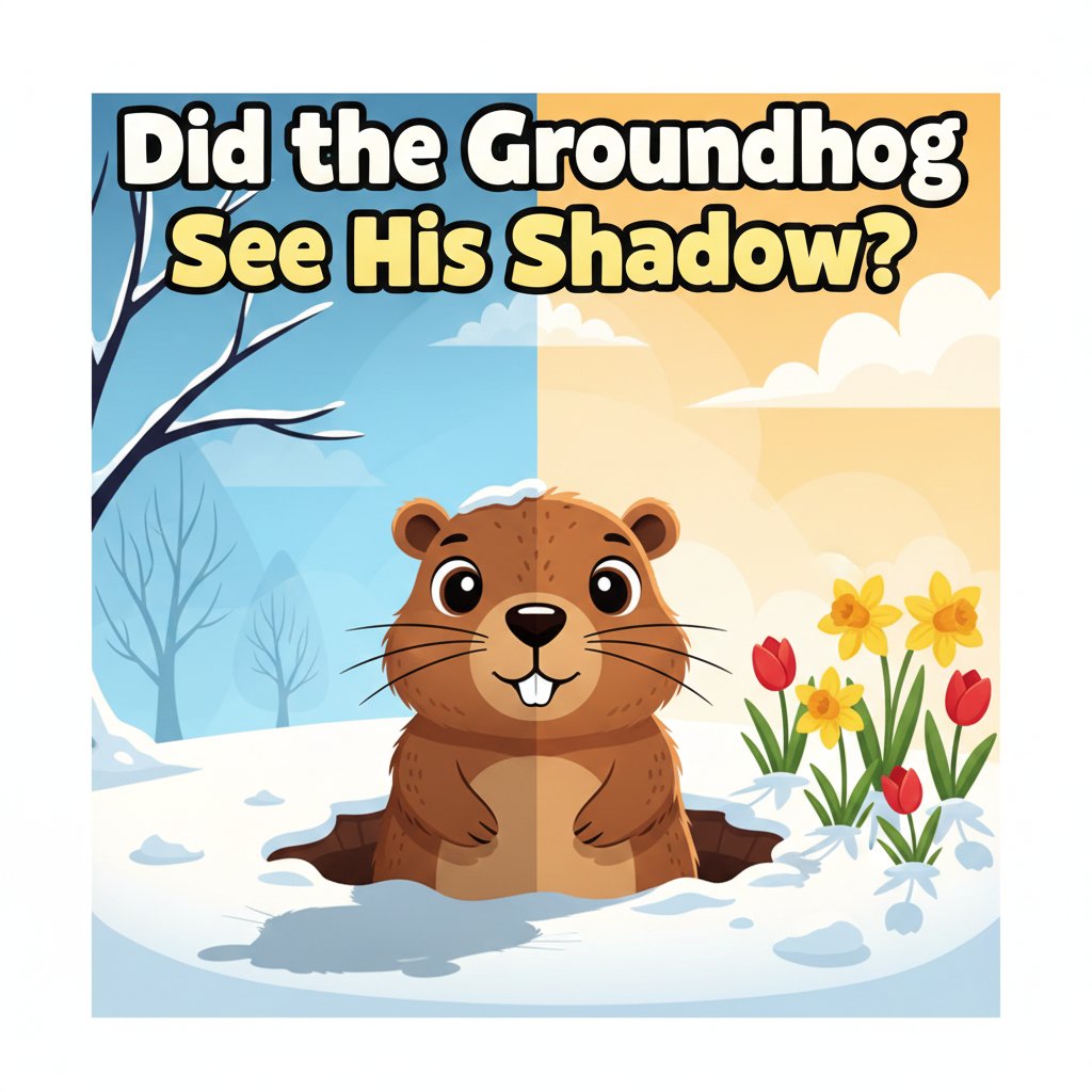 MarleyJame16432's tweet image. One shadow could mean six more weeks of winter… or an early spring 🌸❄️
So, what’s the verdict this year?Get Link :ytly.ink/7dOsa
#GroundhogDay #ShadowOrNoShadow #WinterVsSpring #FebruaryVibes