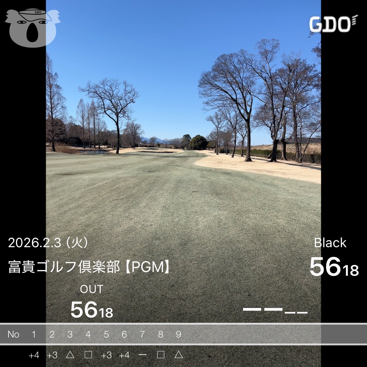 BoochanHoppy's tweet photo. 今日は強風の河川敷コースへ⛳️

今年入ってから滅茶苦茶悪いゴルフだかり😭
昨年も2月はボロボロなスコアが目立ったな…。
春が待ち遠しい🌸 https://t.co/355lK5BuZL