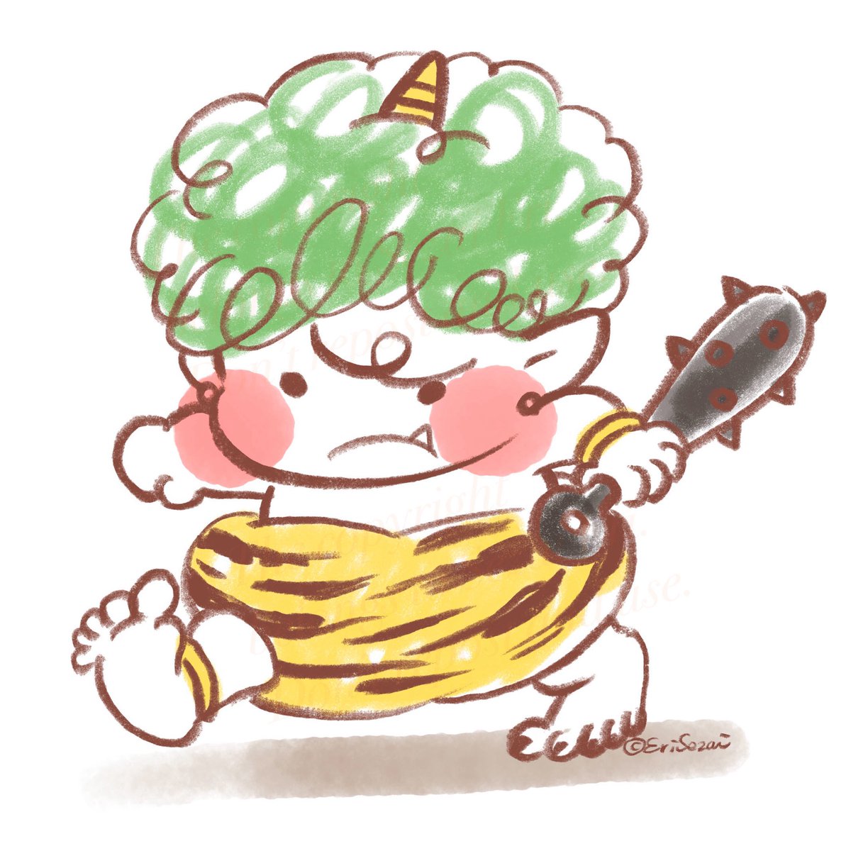 ふてくされ鬼

#今日のらくがき #節分