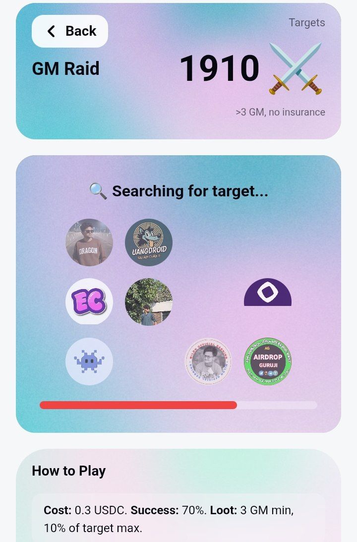 Mamunneth's tweet image. High risk, High reward. 

Just dived into the new Raid feature in Arbase GM! With a 70% success rate, nobody's stash is safe without insurance. 

Big thanks to @kingyru for building this insane economy. I'm coming for that $250k prize! 🍉

#Arbase #base #arbasegm