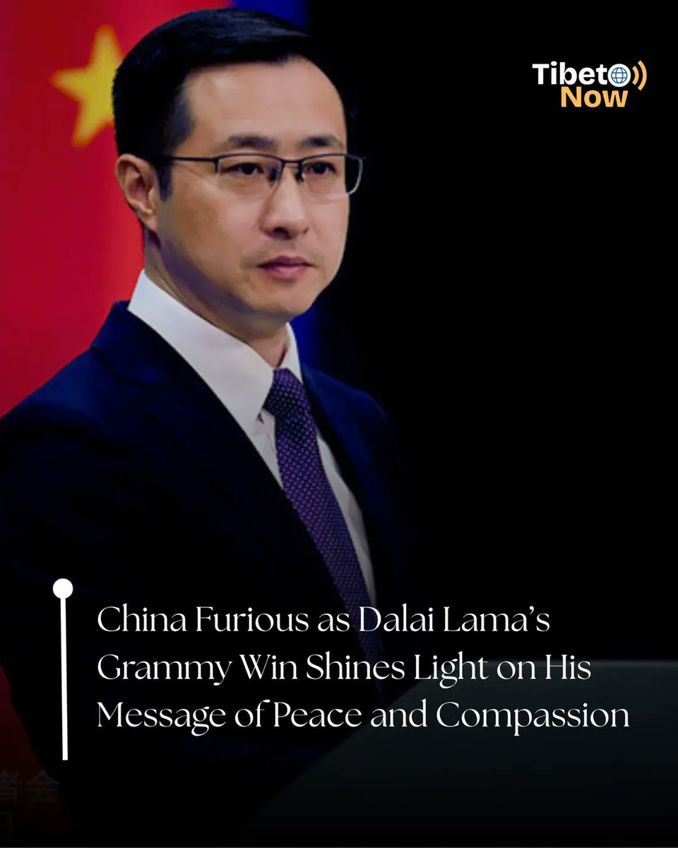 BodpaW's tweet photo. China has nuclear weapons missiles surveillance armies and endless propaganda.
Yet somehow it feels threatened by an elderly monk with a smile and a book.
No bombs. No army. Just truth.
And that seems to terrify the CCP the most.

#DalaiLama #TruthIsPower #CCPFearsTruth #FreeTibet #TibetLives #HumanRights #NonViolence #peace #Compassion #PropagandaVsTruth