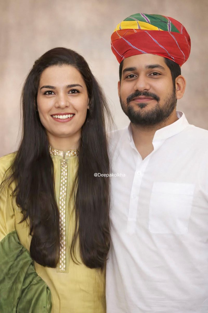 Congratulations🎉💐for New beginning! <a href="/MukeshBhakar_/">Mukesh Bhakar</a> #wedding #MukeshBhakar #KomalMeena #MLA #RJS #Ladnu