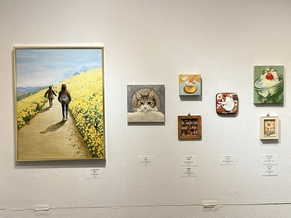 銀座1to8
1枚目の画像から赤津昂步さん、浅葉雅子さん、安藤結衣さんの作品。