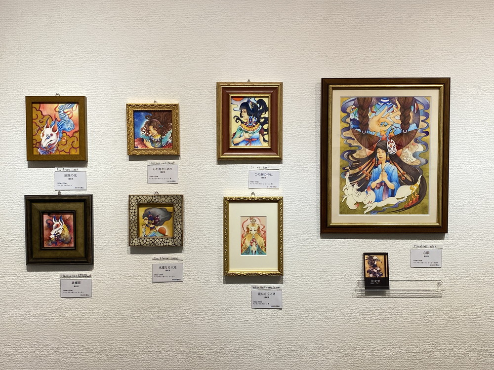 銀座1to8
1枚目の画像から實川夏紀さん、しらとりあやをさん、菫妃里さんの作品。