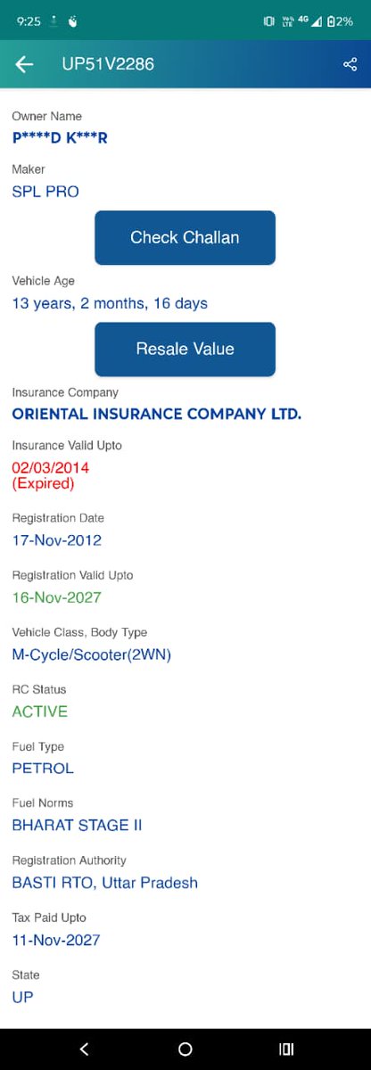 FollowMVAct1988's tweet image. 🏍️UP51 V 2286
🕒 -13:52
📆01/02/2026
📍 - भानपुर अस्पताल रोड, थाना सोहना, बस्ती, UP
#Rider Headgear❌MVA 129/194D ₹1000
#Pillion Headgear❌MVA 129/194D, ₹1000
#Extra Pillio✅MVA 129/194D
@uptrafficpolice @bastipolice @digbasti @dgpup @Uppolice
@myogiadityanath @CMOfficeUP