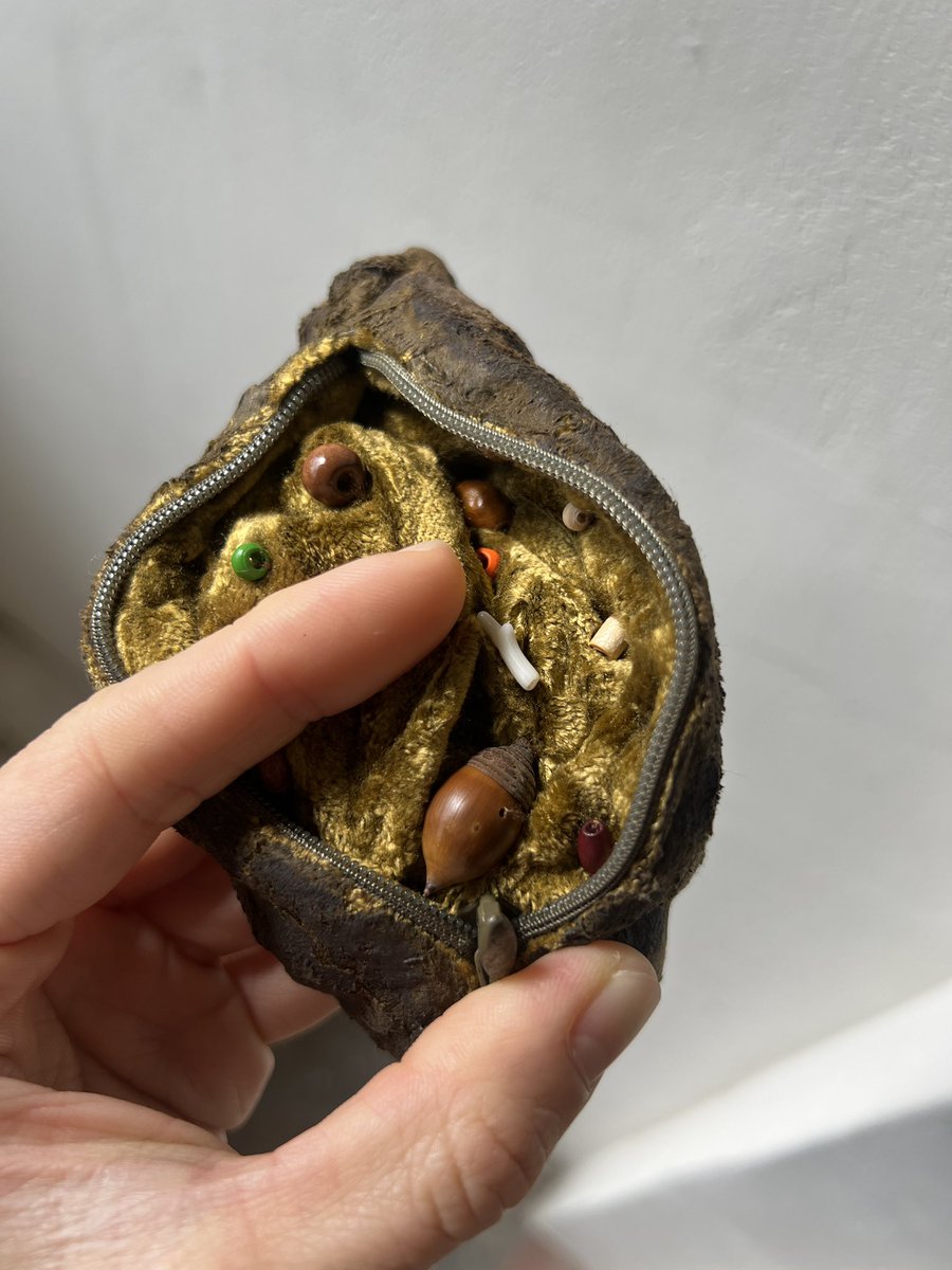 買了一條屎。

（前陣子訂購的黑熊排遺終於到了，屎內還有黑熊常吃的漿果、呂宋夾迷。可愛得要死😍）