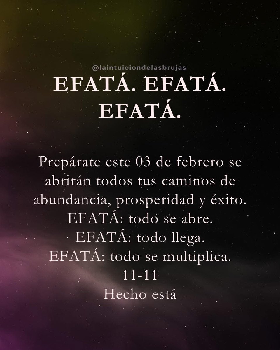 maryale1218's tweet image. Hecho está!..
✨🍀✨🙏
✨11:11✨