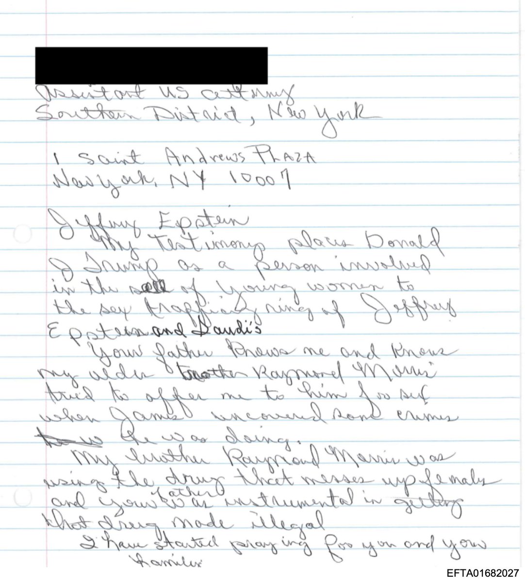moini_565's tweet photo. Hidden in plain sight 
A handwritten letter in the DOJ files alleges Trump’s involvement in Epstein’s sex trafficking and even claims she was forced to miscarry.
The 32-page document is now online for everyone to read efta01682031.pdf 
#EpsteinFiles #TrumpCorruption #DOJFailure #CareForNature  #सतभक्ति_से_मिटे_सारे_कष्ट #TradeDeal 
@tanmoyofc @protagonist_xig @Delhiite_ @digvijaya_28 @DrNimoYadav