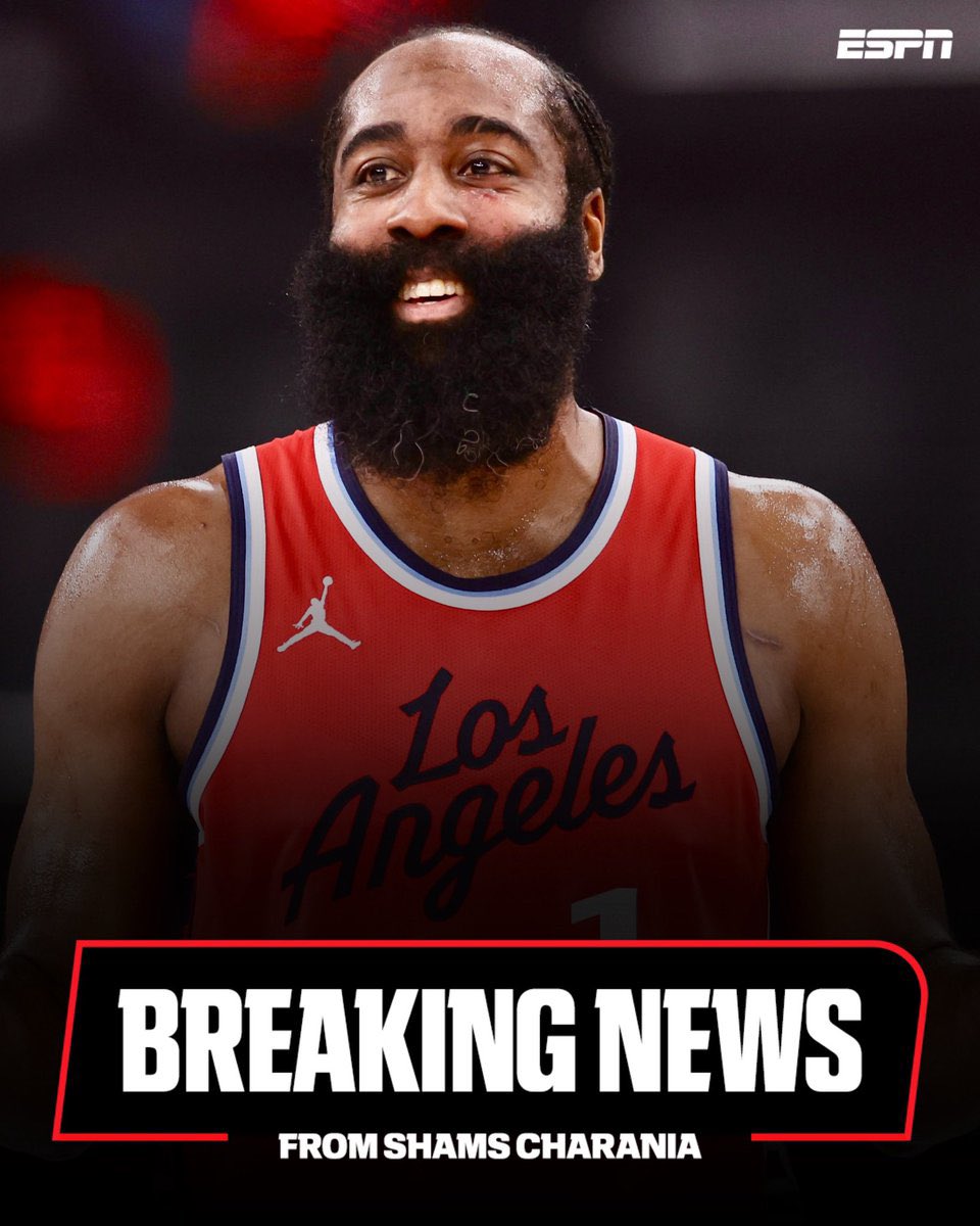 Hoopss's tweet image. If James Harden is traded this week, one person who likes this tweet will win $1000. Must be following