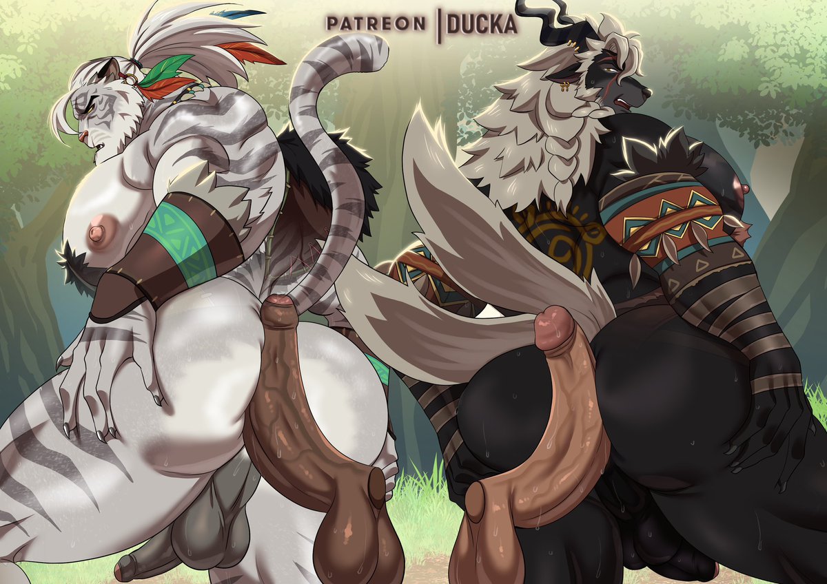 Kordan and Nazrik are looking for strong friends for an adventure.
They seem to have a rather interesting way of choosing them. 👀💦

Alt vers on 🅿️4tr€on (Discord)
(Reward Januray 2025)