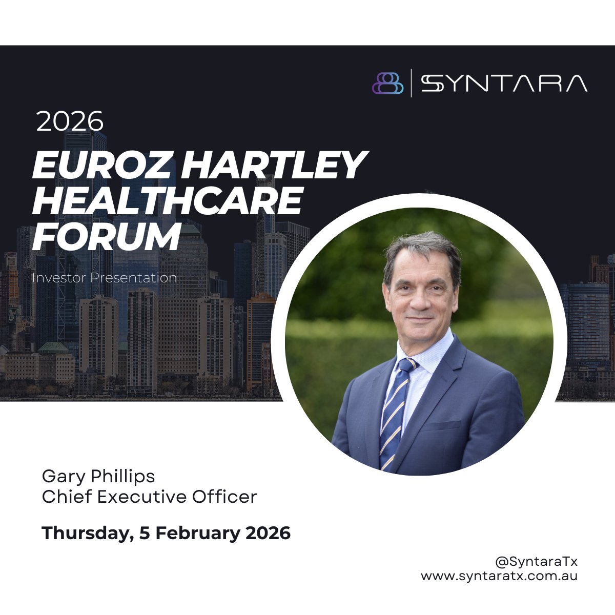 Syntara Limited tweet media