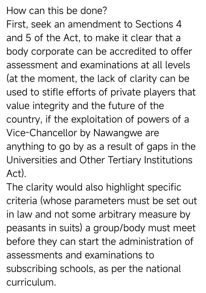In 2019, 7 years ago, we wrote that UNEB is no longer fit for purpose. That the parents needed to force the necessary changes. Read on FB.

UNEB should ideally operate like the JCQ, Joint Council of Qualifications. Yes. Subsume NCHE within such a body

facebook.com/share/p/185hnW…