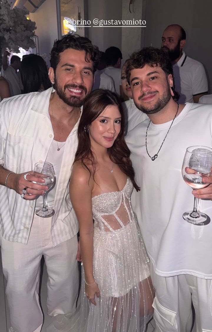 Uma querida com os meus queridos