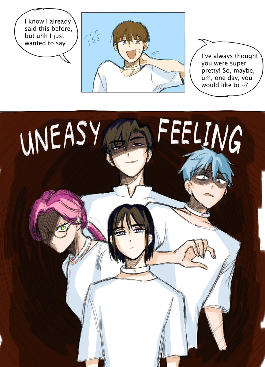 kiroalnst's tweet image. Because he could never say it in person, he had to confess in his graduation notes. 
   - The real tragedy of alien stage

#alienstage #ALNST