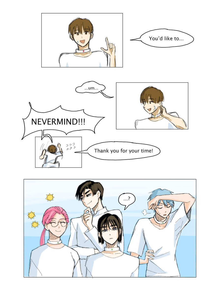 kiroalnst's tweet image. Because he could never say it in person, he had to confess in his graduation notes. 
   - The real tragedy of alien stage

#alienstage #ALNST