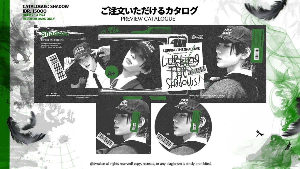 dvraken's tweet image. Help RT? Thankyou 😈

Halo guys, Bli kembali open by req dengan harga promo special 2.2! 🥳
untuk beberapa katalog dibawah ini.

Harga promo spesial menjadi 7k/ katalog &amp;amp; untuk req dua katalog jadi 10k. Jangan lupa Scroll kebawah untuk detail nya ya! 

#zonauang #zonajajan