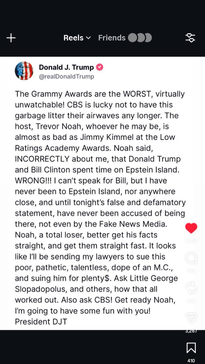 And we will gladly apply any amount of funds to assist in adding more attorneys or the current legal fees needed to prevent the media and people like <a href="/Trevornoah/">Trevor Noah</a> from spreading lies without paying $$$ consequences. They all...fall...down.