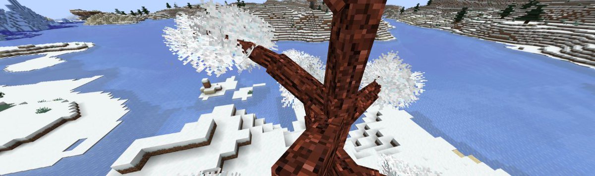 CetKaj99147's tweet image. 🔥DEVELOPMENT IS STILL IN FULL STEAM 

Well, the pine tree is ready.
The last tree that I had to make, of course, all the models of other trees that I showed earlier were not even fully final results, because I want you to see the final result on the server itself.
#Minecraftdev