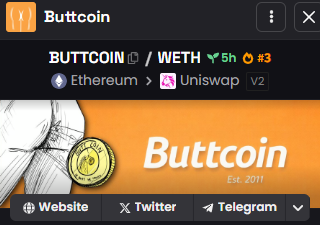 Buttcoin tweet media