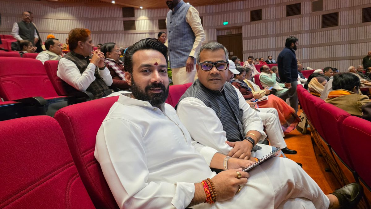 ArunBhartiLJP's tweet photo. NDA संसदीय दल की बैठक में सहभागिता की। अमेरिका, यूरोपीय संघ सहित प्रमुख देशों के साथ संपन्न FTA की सफल पूर्णता पर माननीय प्रधानमंत्री श्री @narendramodi जी को बधाई - यह भारत की वैश्विक आर्थिक शक्ति को मजबूत करने वाला ऐतिहासिक कदम है। इस दिशा में हमारे पार्टी नेता व केंद्रीय मंत्री श्री @iChiragPaswan जी की भूमिका भी अहम है।

इस अवसर पर भाजपा के नव-निर्वाचित राष्ट्रीय अध्यक्ष श्री @NitinNabin जी का स्वागत किया गया। उन्हें उज्ज्वल एवं सफल कार्यकाल हेतु हार्दिक शुभकामनाएं।