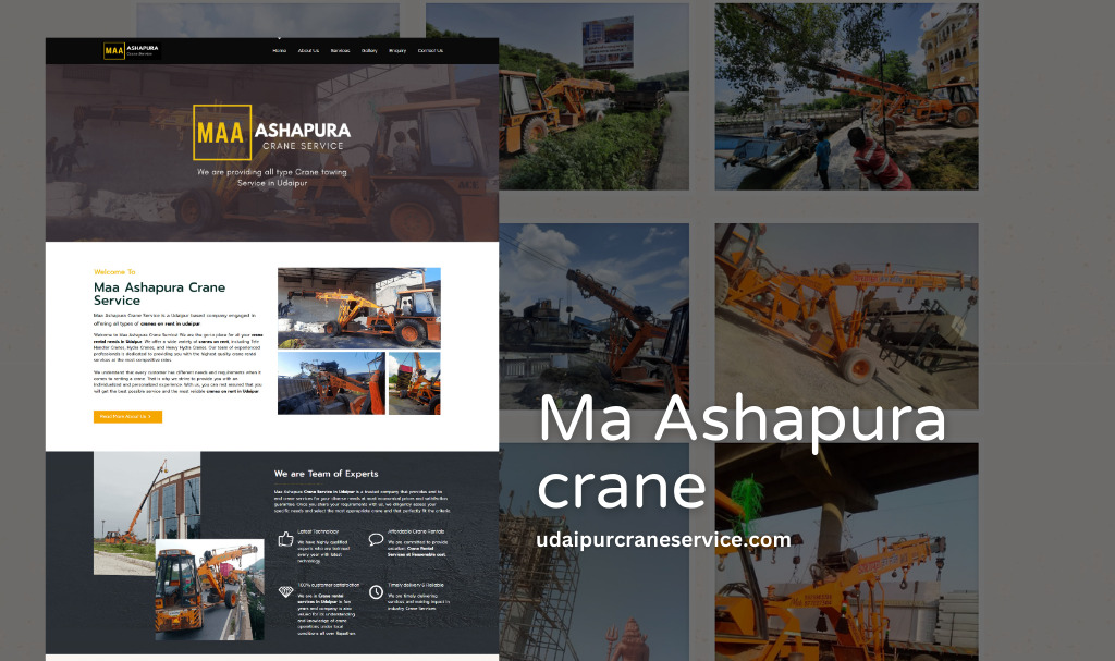 We build powerful, SEO-ready websites for crane &amp; heavy equipment businesses across Rajasthan.
Call, WhatsApp 9602841237 for Web Design enquiry
3iplanet.com/portfolio-item…
#3iPlanet #CraneWebsiteDesign #CraneServicesWebsite #UdaipurWebDesigner #IndustrialWebDesign #WebsiteDesign
