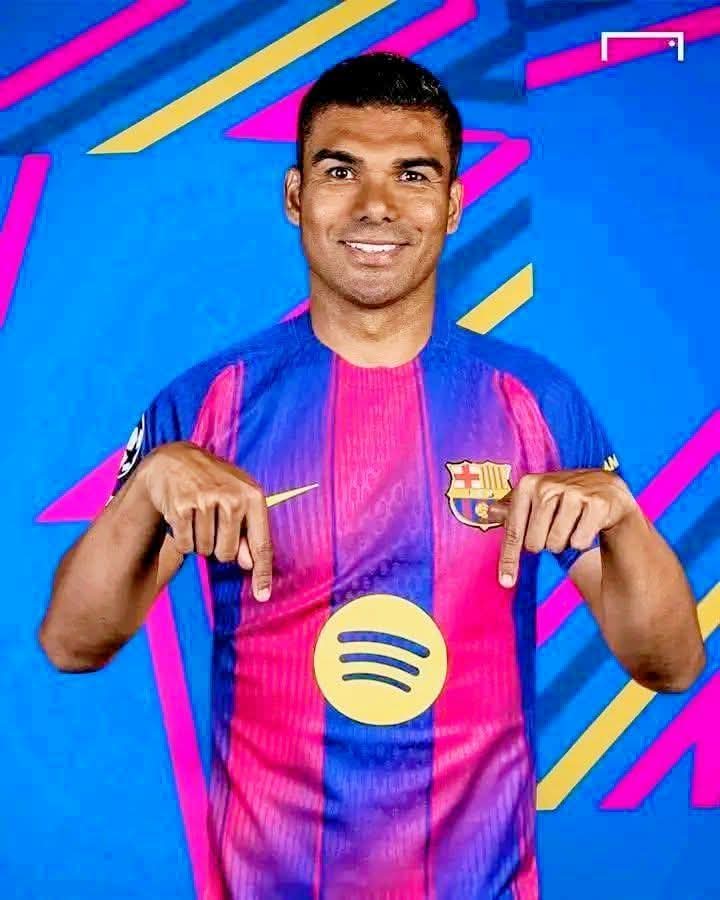 Ceable_509's tweet photo. CASEMIRO AU FC BARCELONA https://t.co/5h1BZqefIt