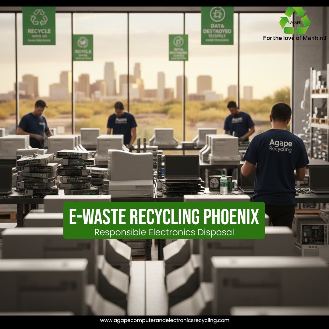 Agape Computer and Electronics Recycling tweet media