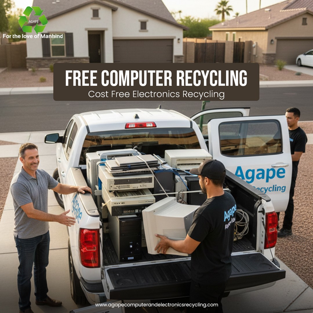 Agape Computer and Electronics Recycling tweet media