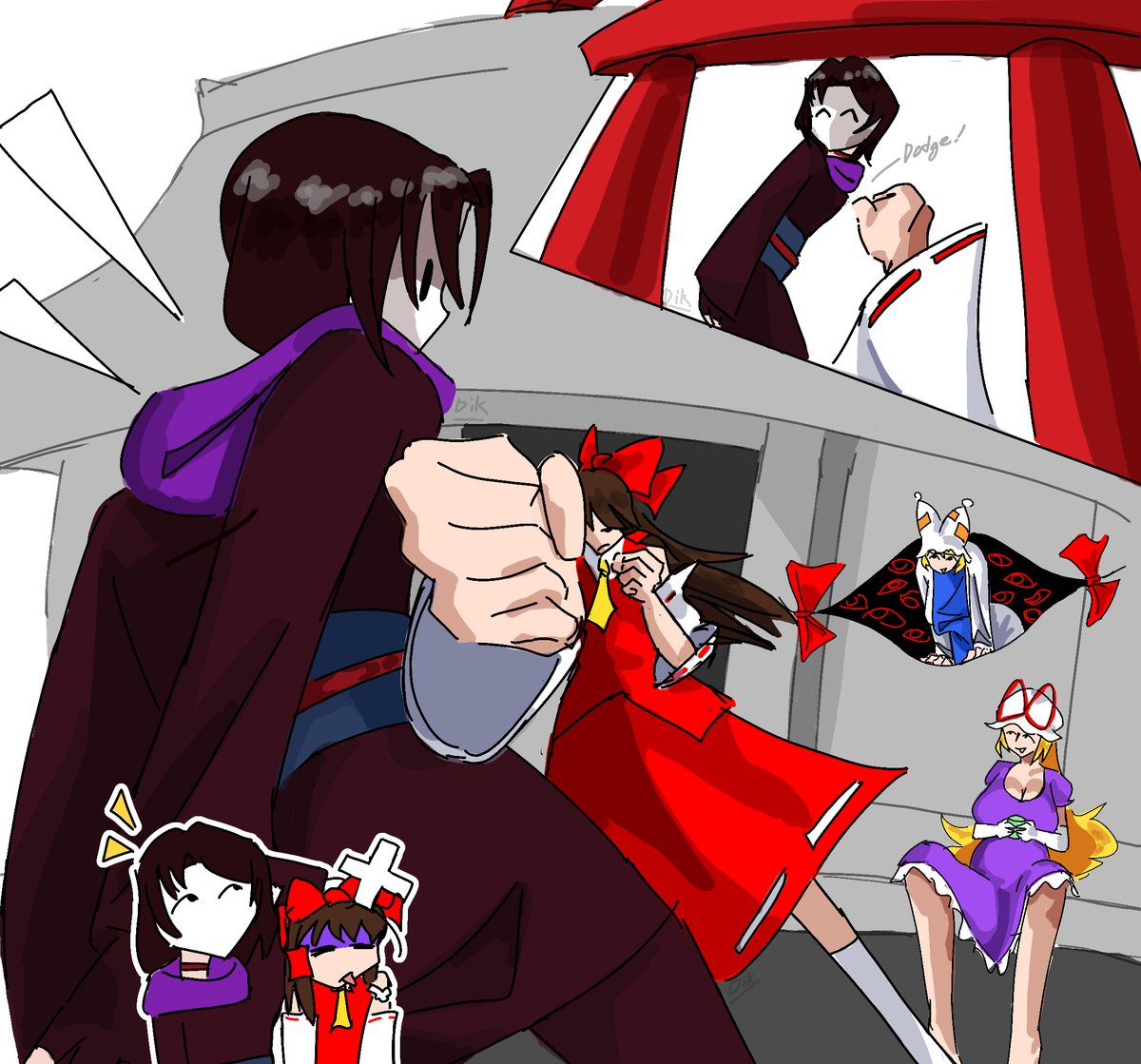 got paid thirty bucks for this #東方Project (its an oc if that