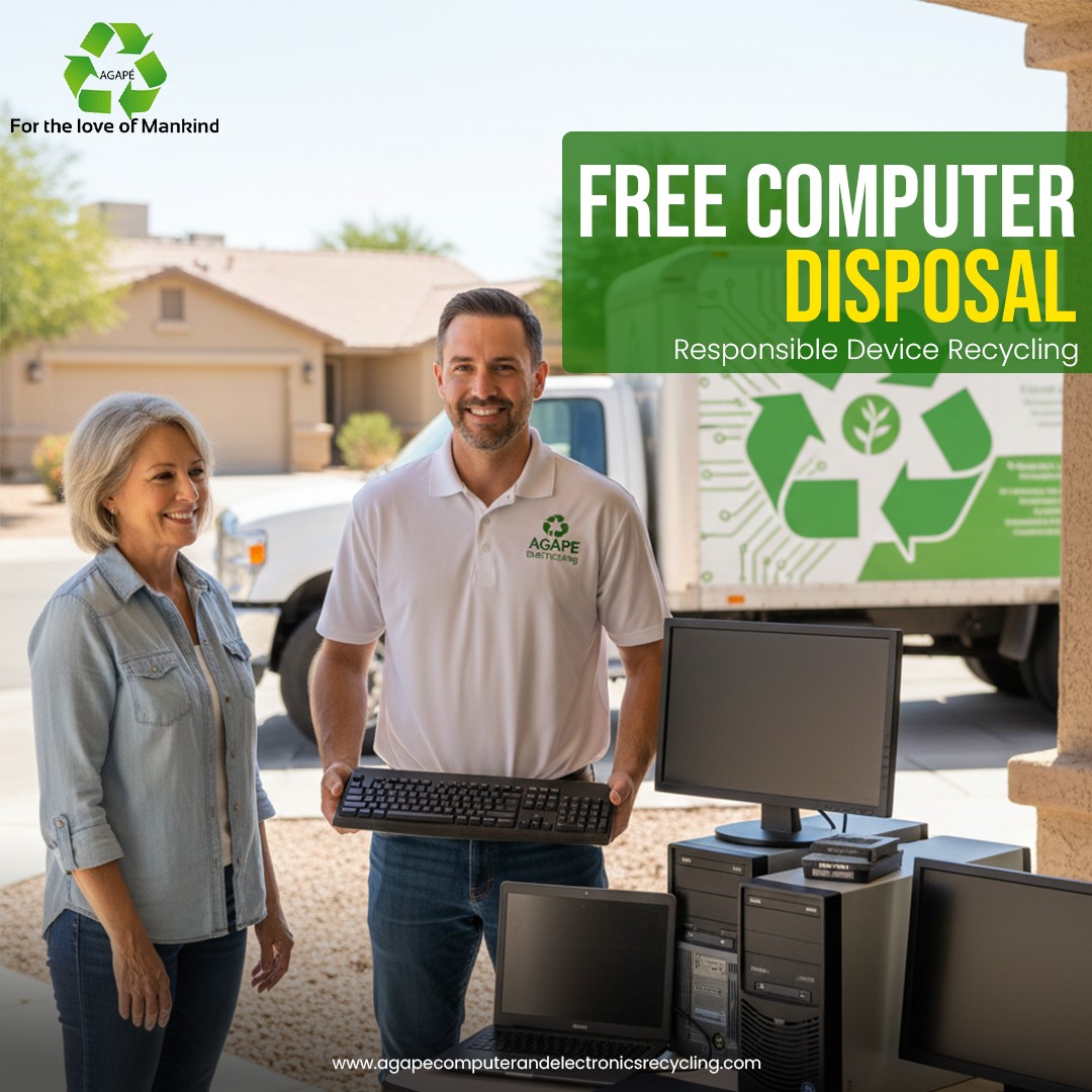 Agape Computer and Electronics Recycling tweet media