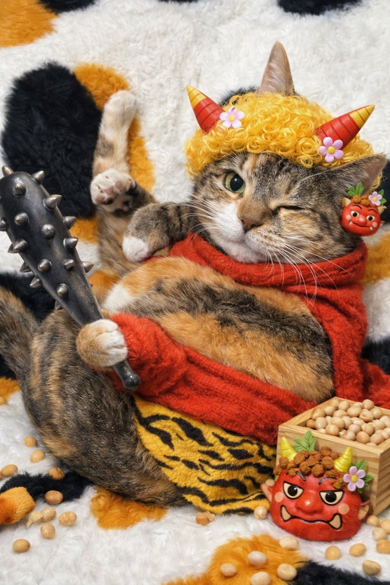 鬼さんでしゅ。