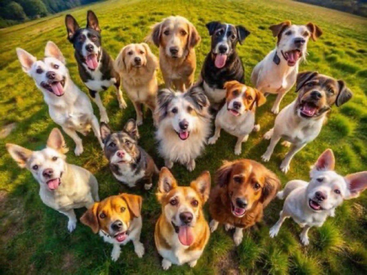 Muslims hate dogs and would love to see them BANNED so I thought I’d post this photo of some lovely dogs I hope you like them 🐕❤️ <a href="/LauraLoomer/">Laura Loomer</a>