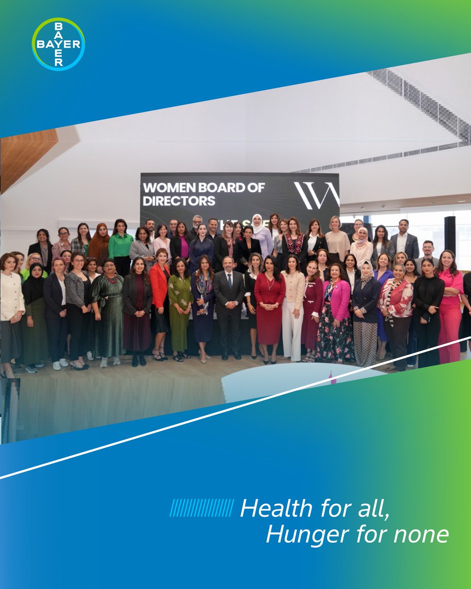 Proud to see Bayer’s Mohamed Galal at the SHE Investment Summit in Dubai, sharing how gender-intelligent leadership can help shape better health outcomes and support healthy longevity.

#HealthForAll #HungerForNone #TeamBayer