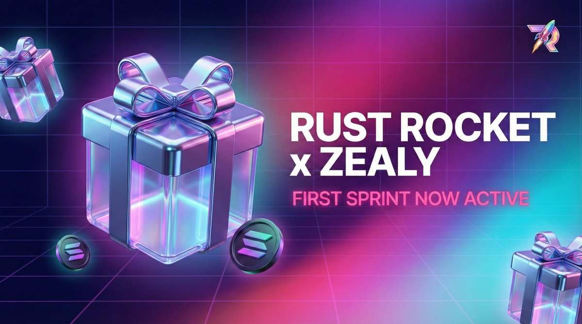 RustRocket_bot's tweet photo. Rust Rocket is officially on Zealy! 🔥 The wait is over, join our adventure and become a part of something big with #RustRocket.
🏆 Sprint 1 starts NOW! Don’t just join, dominate. Complete quests, climb the leaderboard, and grab your share of the prizes in our very first sprint.
The race is on. Jump on board and start winning 👉 https://t.co/BpmrlJz72L
#Zealy #Crypto #Solana #Giveaway #Sniperbot