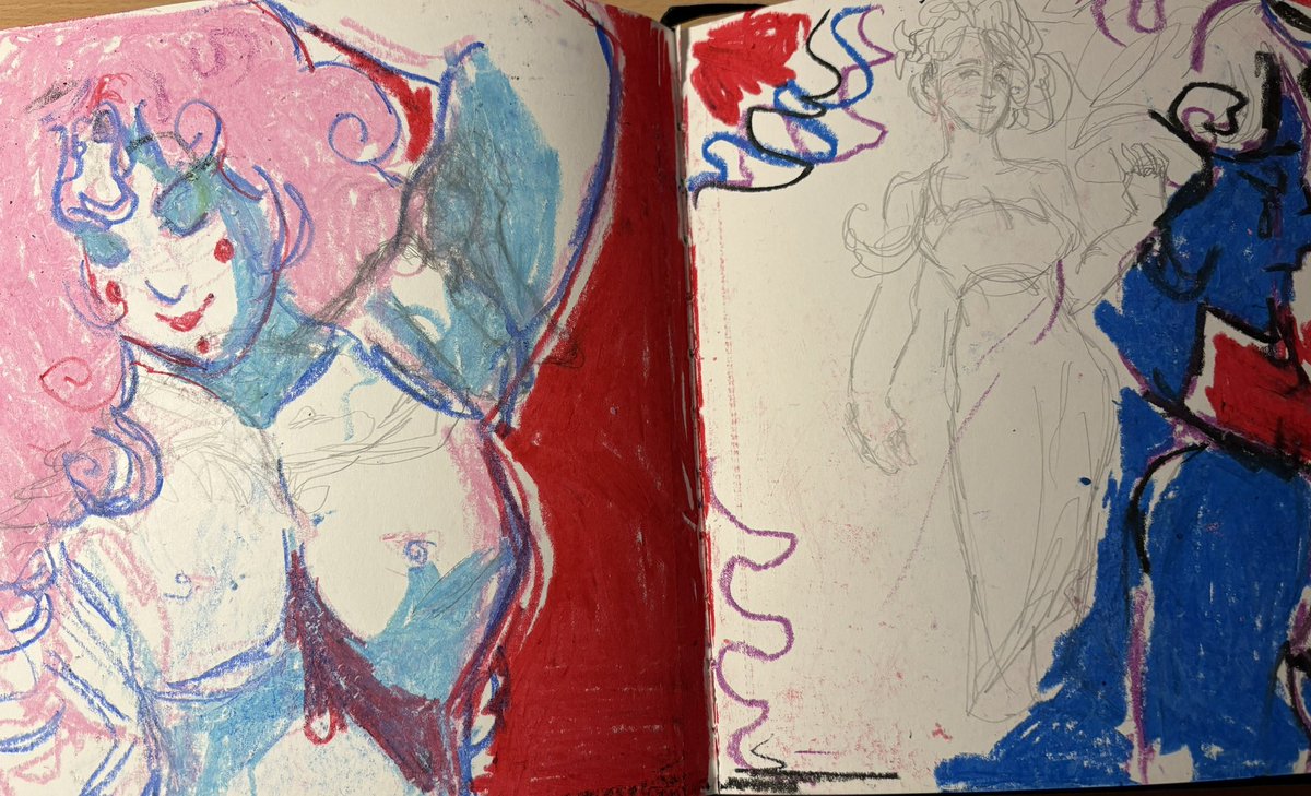 Aphrodite sketchbook page 

#GreekMythology