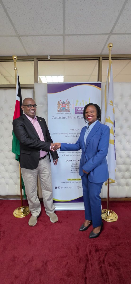 localisation216's tweet photo. I had a high-level engagement with the CEO of  @NGECKenya  @puritynginaa and  on GBV in emergency contexts in Mandera, as the county grapples with severe drought. Protecting vulnerable groups must be central to emergency response. @HonAdanHaji https://t.co/oULJVPsRuK