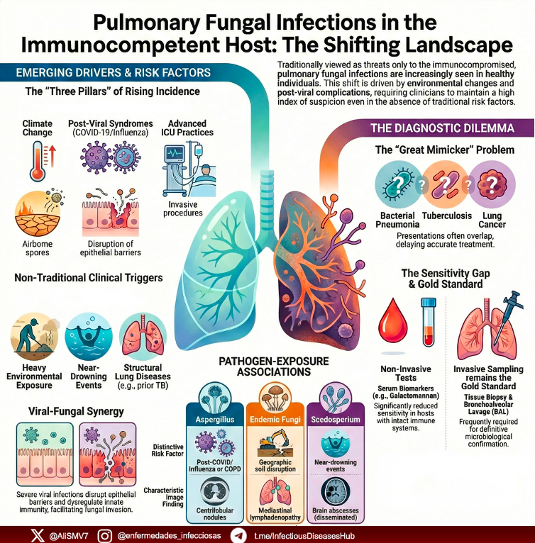 AliSMV7's tweet photo. Pulmonary fungal infections in the immunocompetent host

https://t.co/Yk3BAU24Zm https://t.co/VMbbyR4WcA