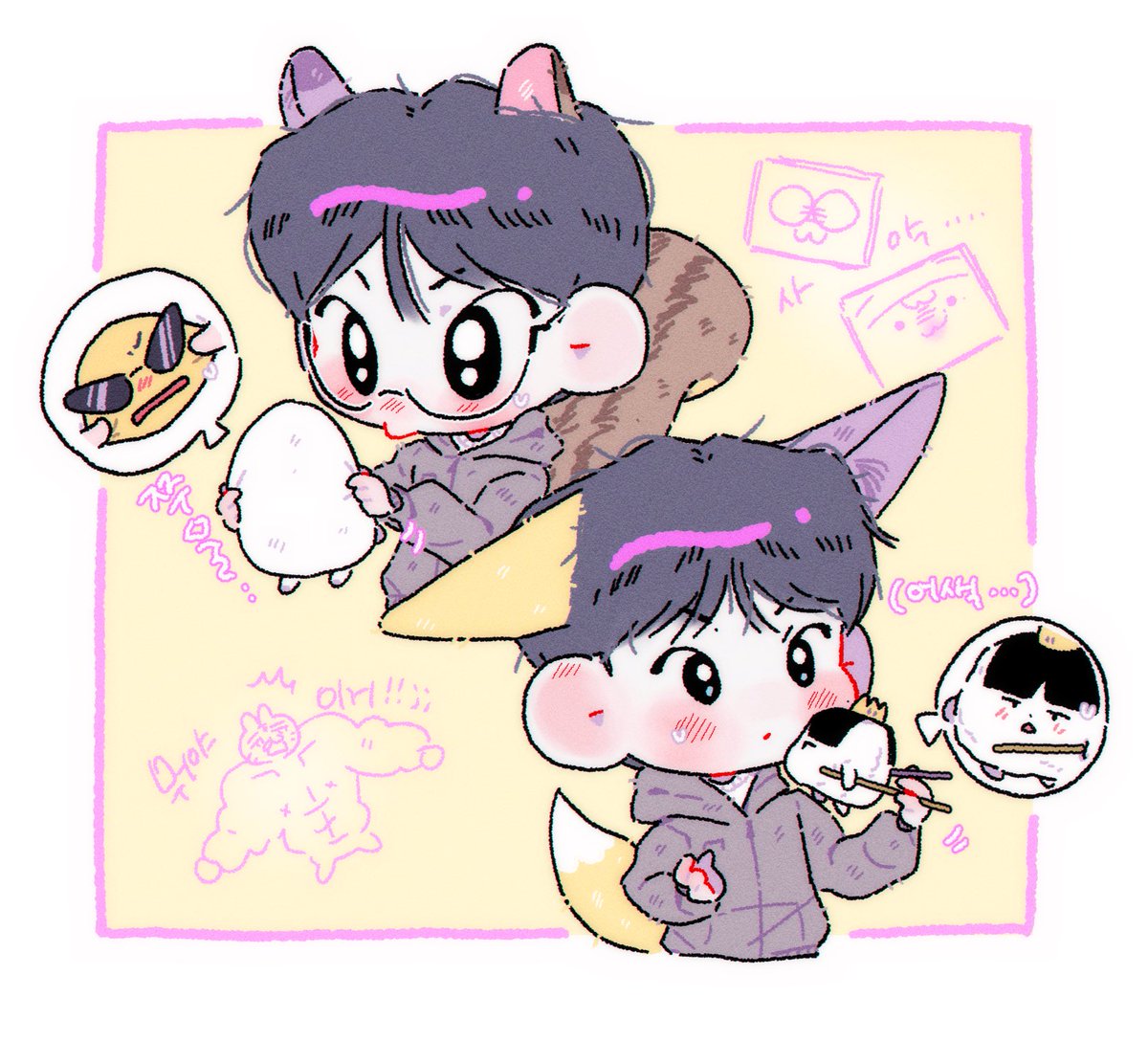 suunnmn's tweet image. 밥앤반찬듀오