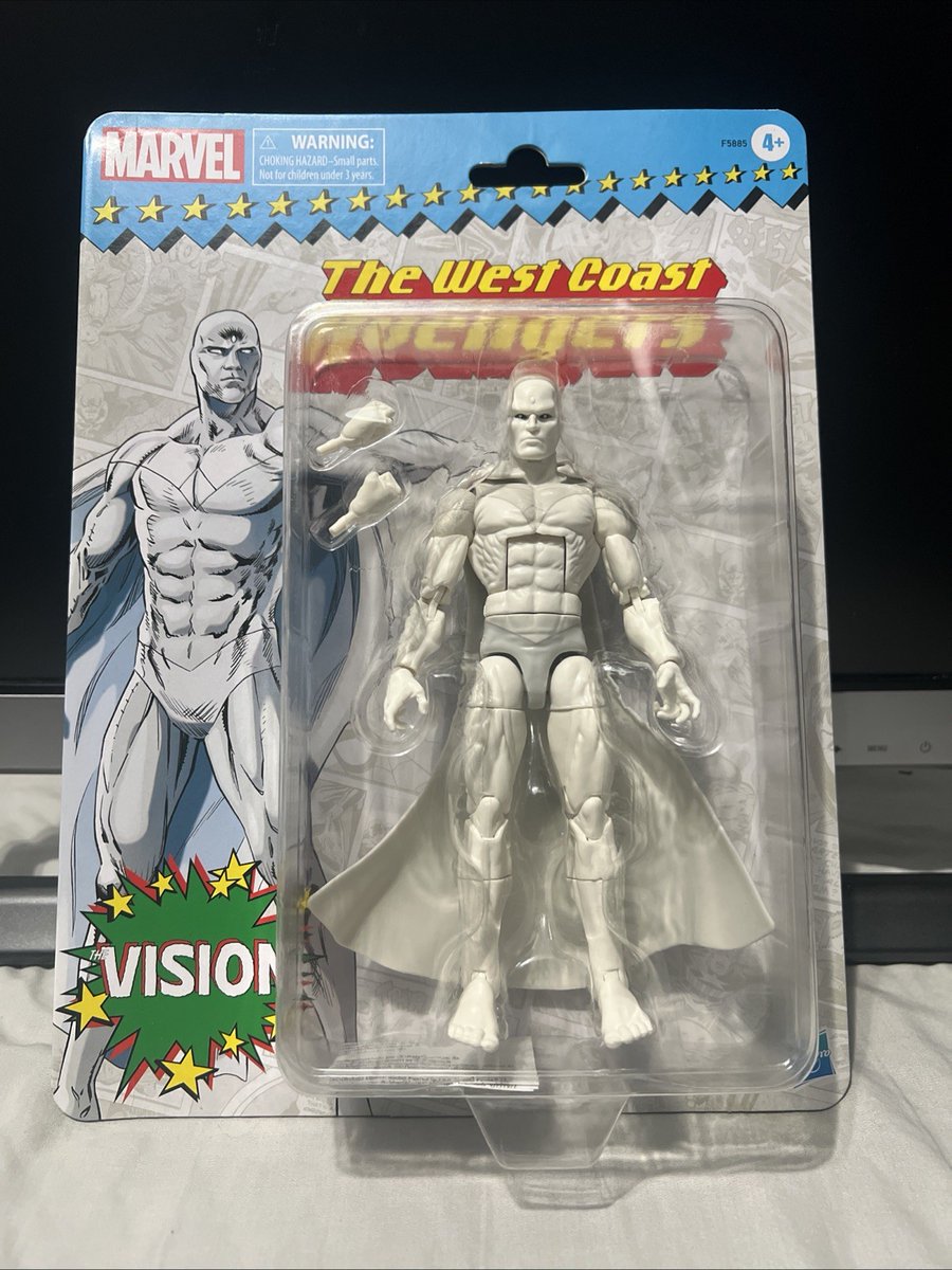 Marvel Legends The West Coast Avengers Retro Vision (White) 6-Inch Action Figure  
🔗 ebay.com/itm/3178078677…  👍
 #ad