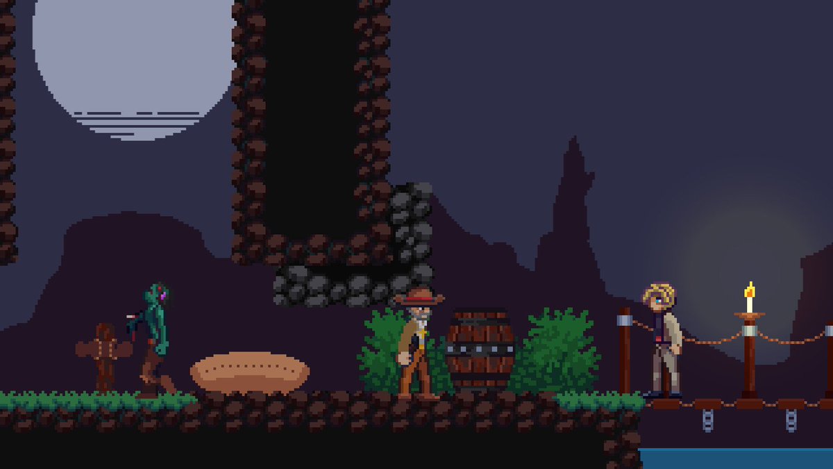 Mejorando detalles del entorno
#pixel_art #gamedev #indiedev #IndieDevs #indiegame #Pixelで撮影