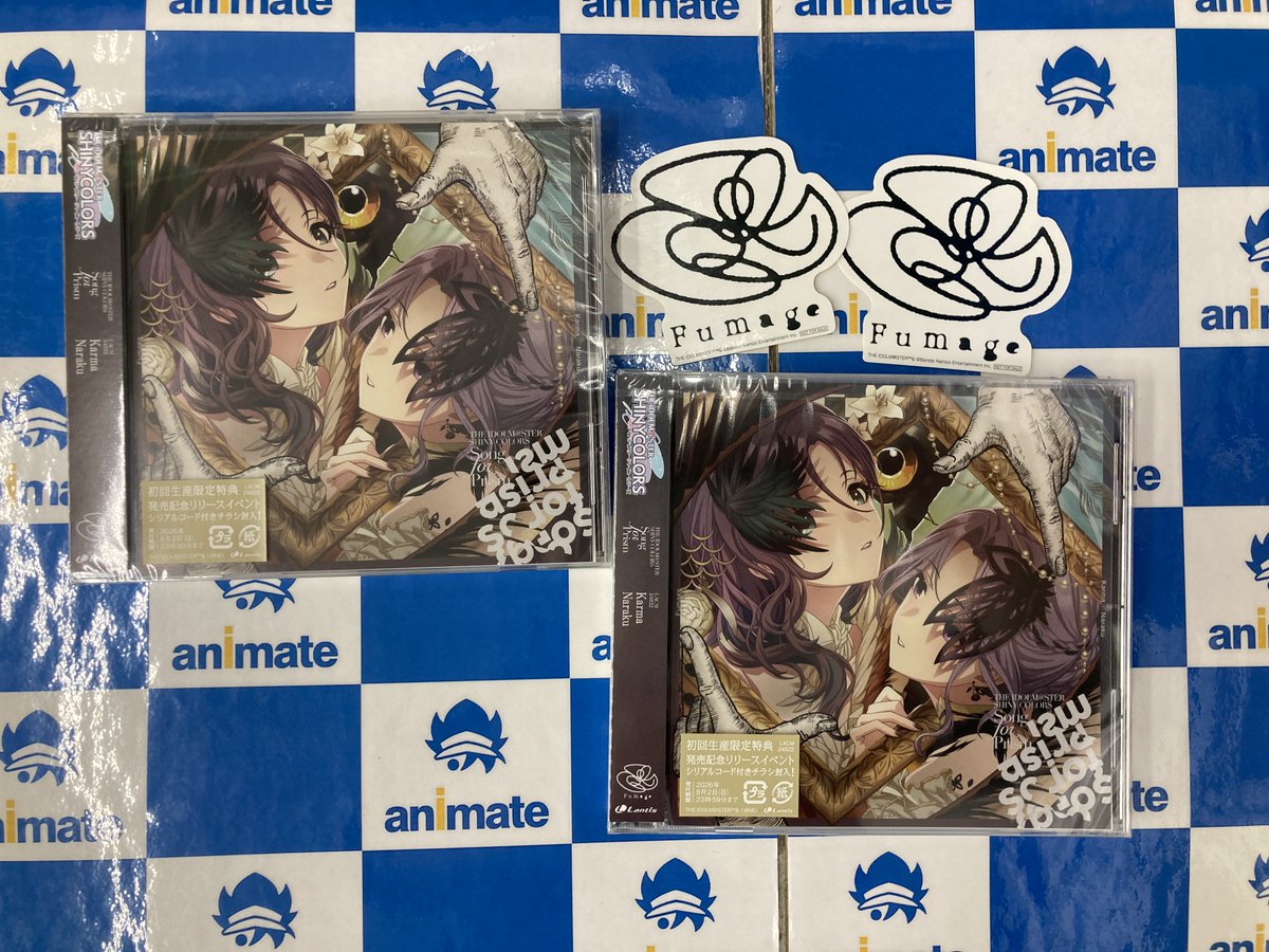 CD入荷情報】 本日『THE IDOLM@STER SHINY COLORS Song for Prism