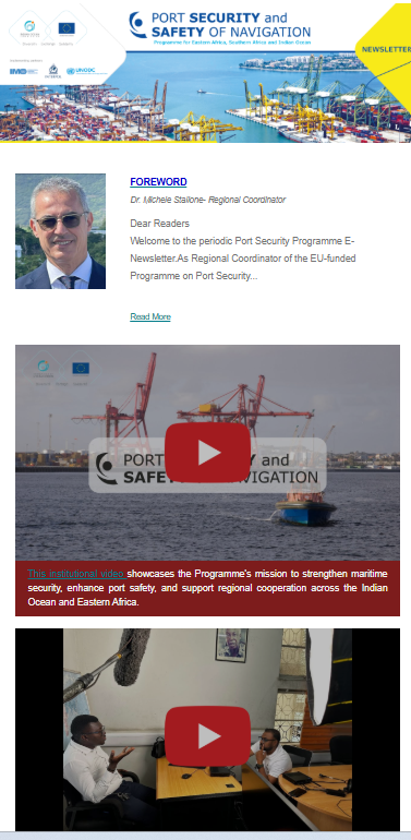 Port Security and Safety of Navigation in ESA-IO tweet media