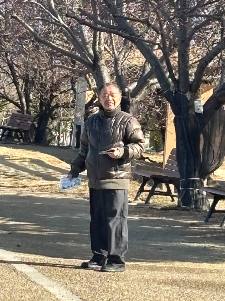 １月26日コノミヤ前で、小芝ひでとし大阪狭山市議会議員が「大阪にカジノはいらない！」と街頭宣伝を行いました。