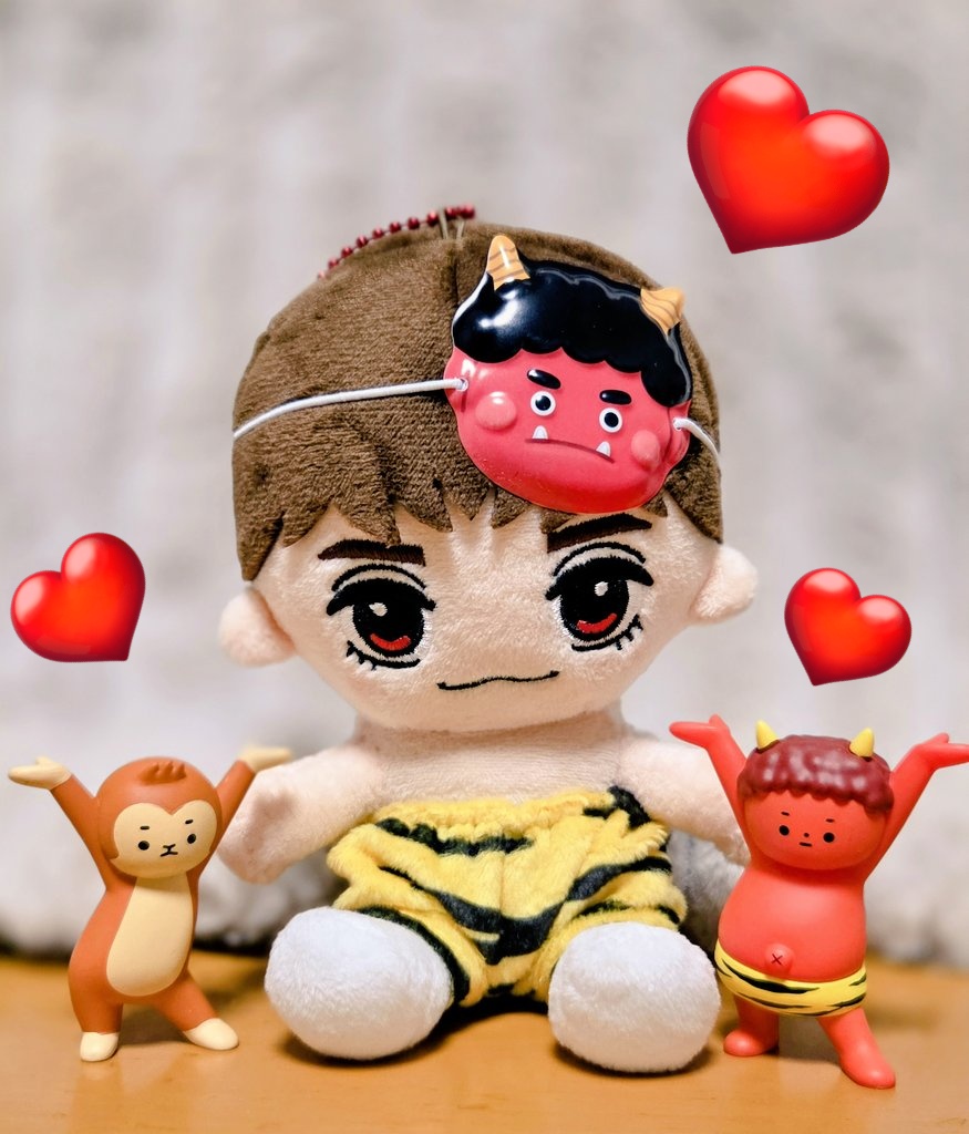 トラジャに福がい～っぱい訪れますように！ #節分 👹 #宮近海斗 #はぴ