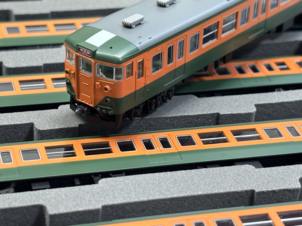 TOMIXの113系700番台 パーツ買いに行った時にちょうど目に入ったので