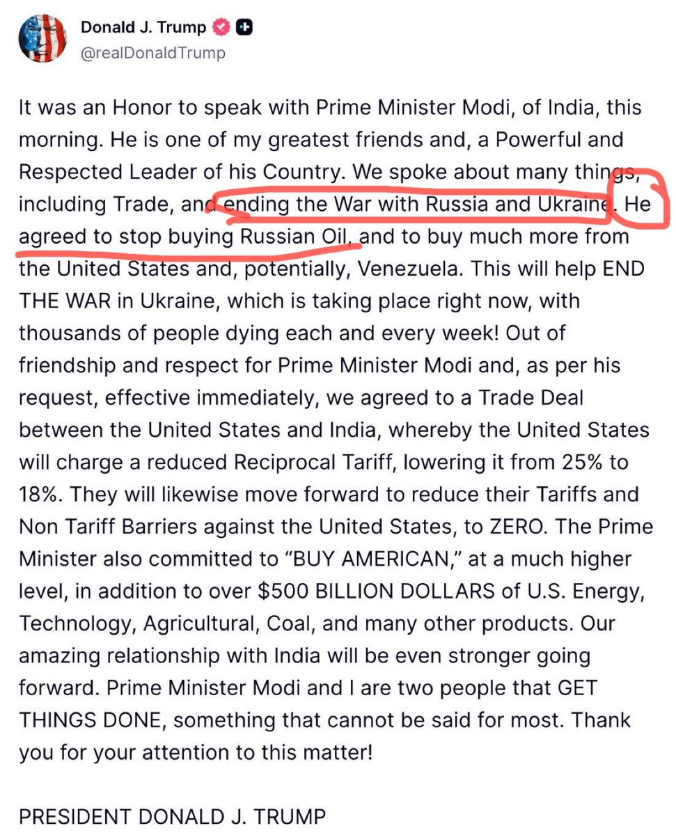 MoodyThinker's tweet image. Part 1 of Language decoding 

India a distant country basically, as per the Language used, took the responsibility of “Fuelling the Russia Ukrain War” 

And then “He agreed” 

Not “We agreed” 

May be #UGC_ACT is needed here too. 
Trump is really demeaning India’s PM aura. It’s a