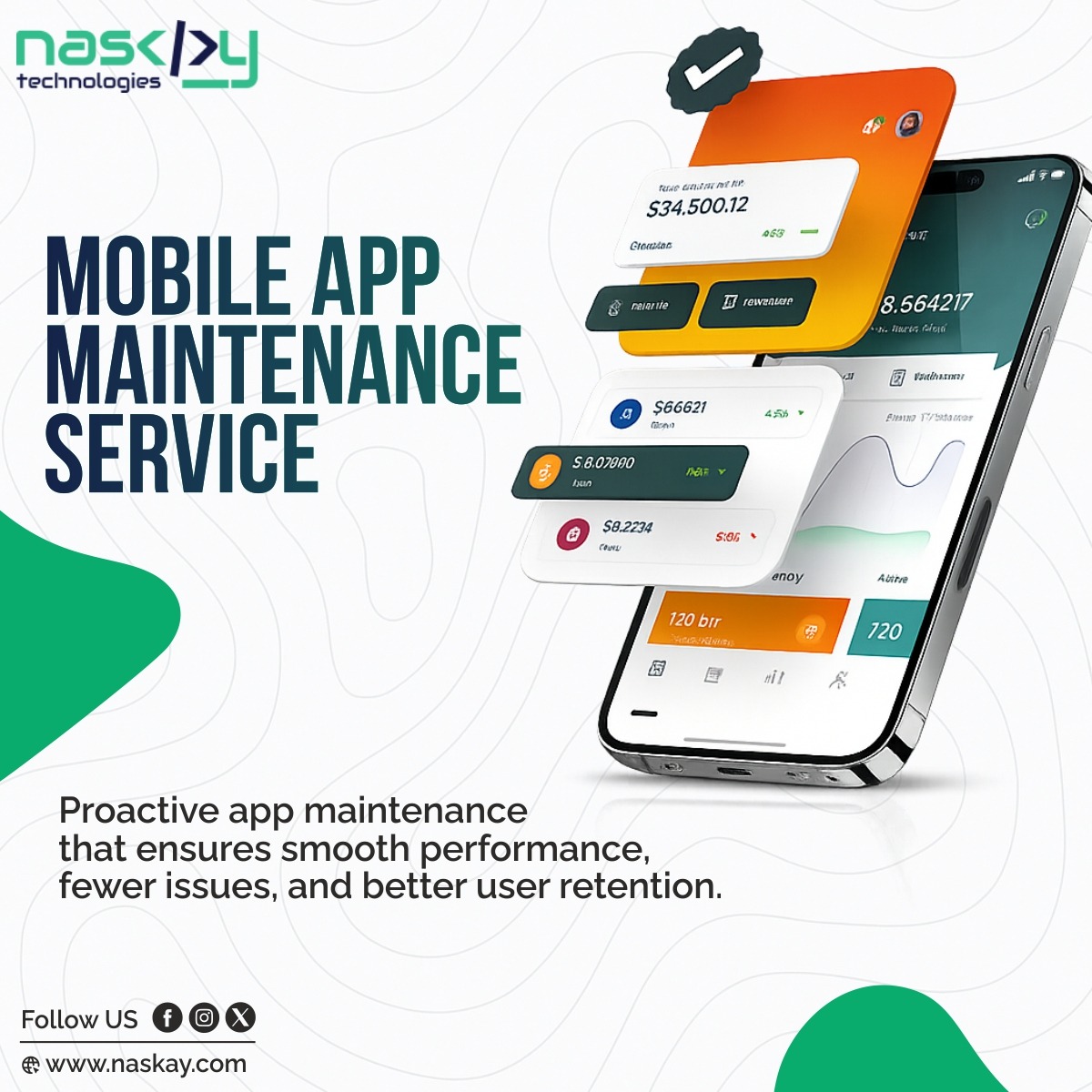 naskay_tech's tweet photo. Smooth, secure, and stable — that’s what your app becomes with Naskay’s mobile app maintenance solutions.

📞 Schedule Your Free Consultation Now!
📩 Email us at hello@naskay.com
🔗 Visit: https://t.co/dv5SIuqG1Z

#MobileAppMaintenance #AppSupport #AppUpdates #AppOptimization https://t.co/Fe1KrlURmc