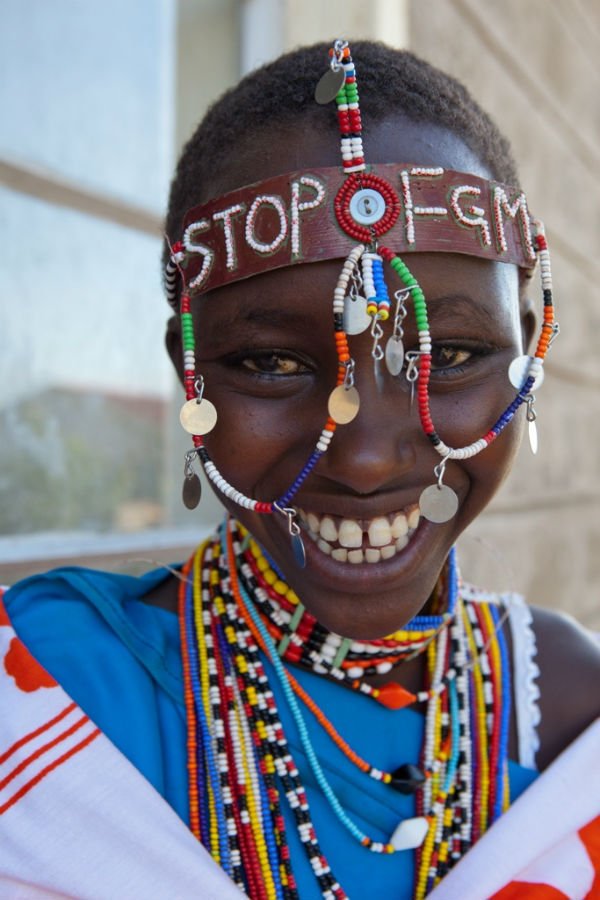 Beaded jewellery created by young Maasai women, who are also creating an alternative rite of passage to female circumcision, in which girls participate in a 3 day sessions about sex education, self-confidence &amp; their human rights #womensart #IndigenousArtWeek
